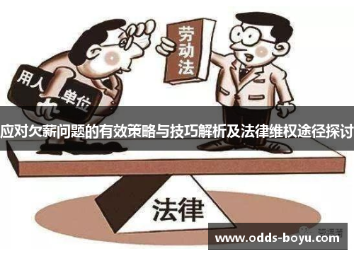 应对欠薪问题的有效策略与技巧解析及法律维权途径探讨