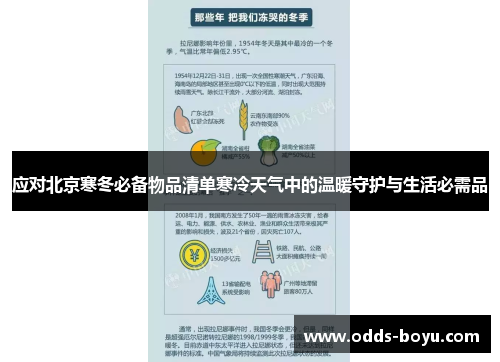 应对北京寒冬必备物品清单寒冷天气中的温暖守护与生活必需品