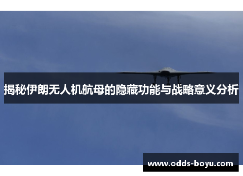 揭秘伊朗无人机航母的隐藏功能与战略意义分析