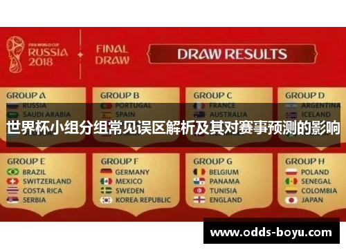 世界杯小组分组常见误区解析及其对赛事预测的影响